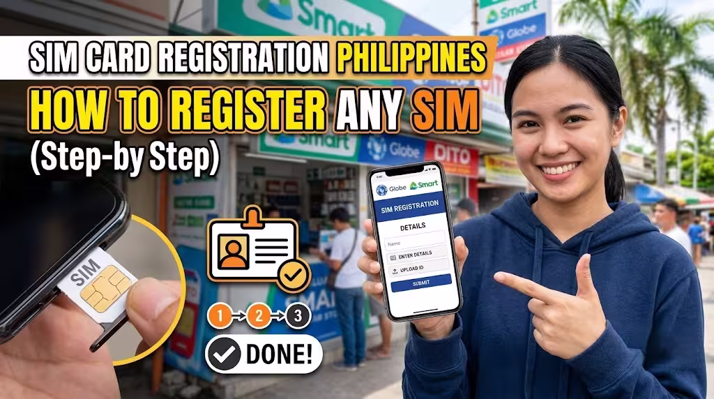 SIM Card Registration Philippines: How to Register Any SIM (Step-by-Step)